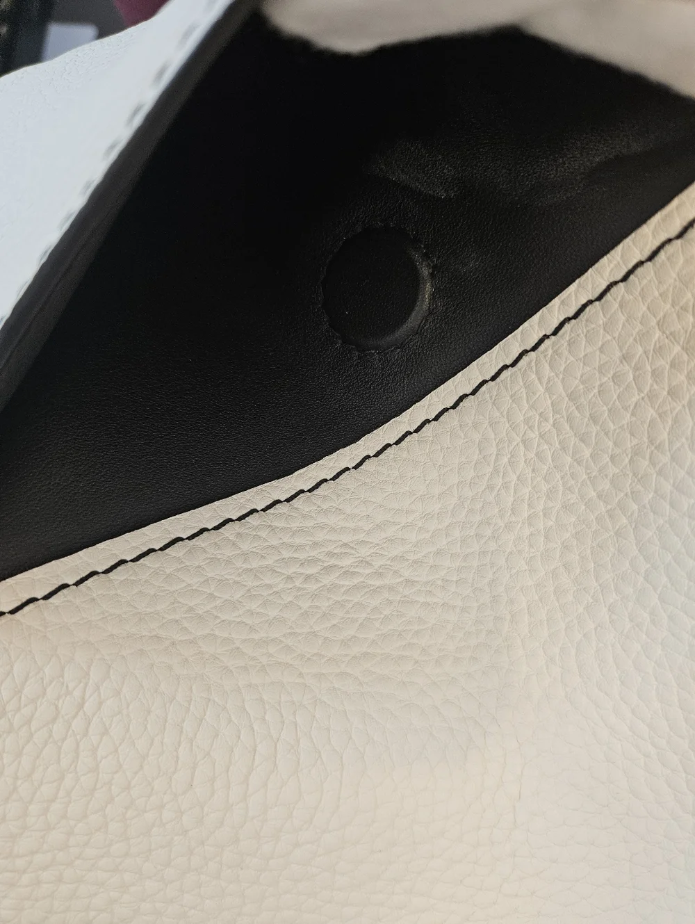 Proenza Schouler Hobo Bag Leather White And Black Purse
